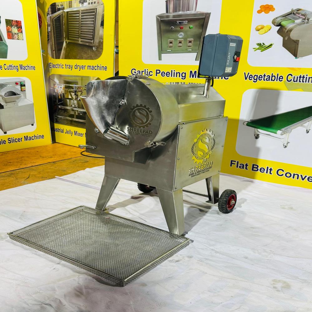 Onion Slice And Cube Machine - Color: Silver