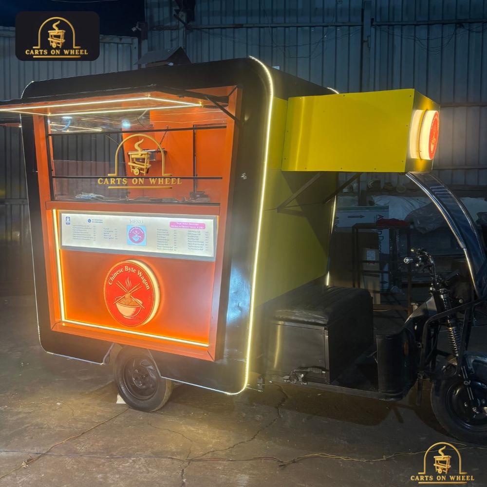Chinese Bite Wagon E-Rickshaw Food Cart by Carts on Wheel