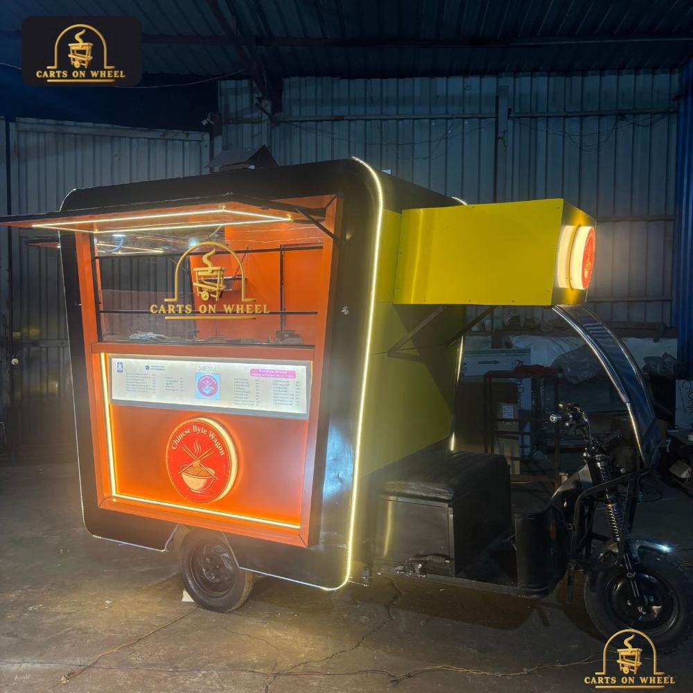 Chinese Bite Wagon E-Rickshaw Food Cart by Carts on Wheel