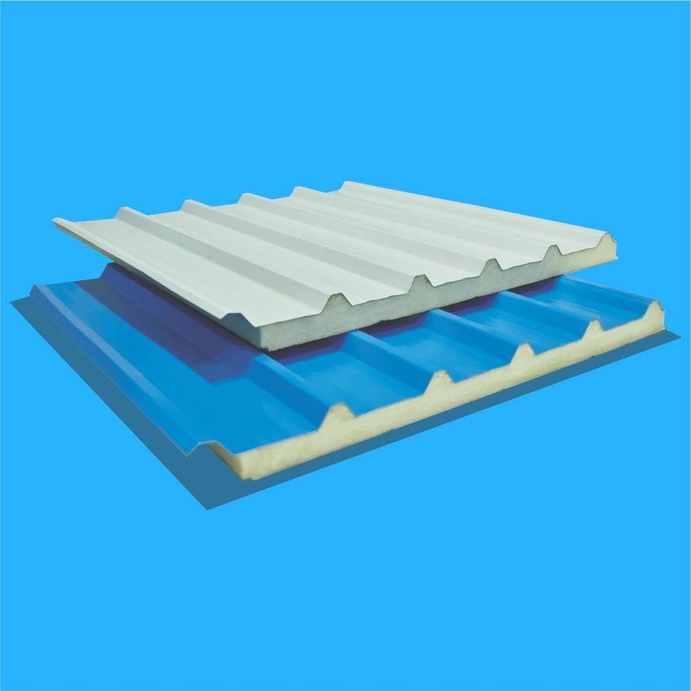 Heatproof Double Tin Roof Panel - Pattern: Plain