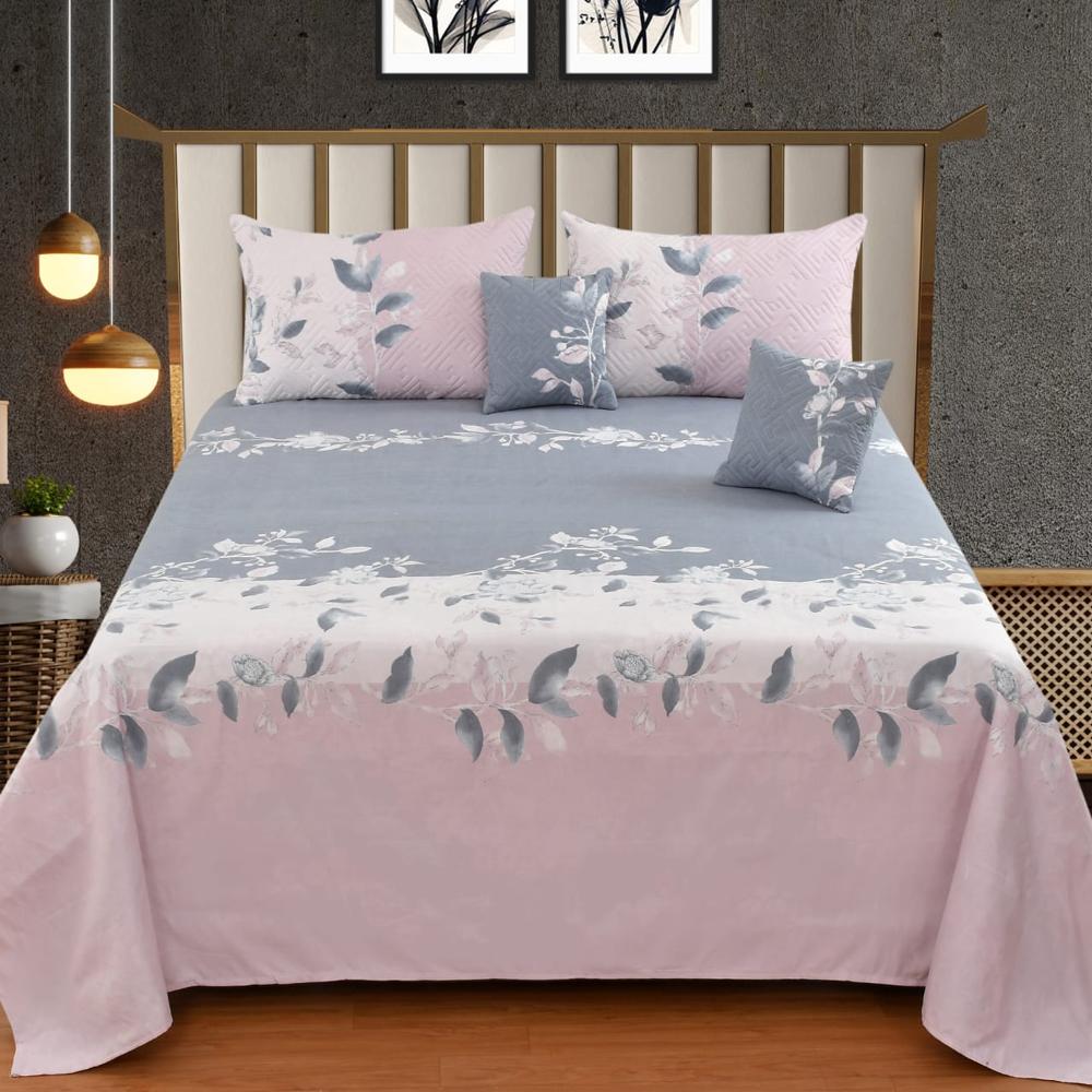 Bedsheet (5 Pcs Set) - Color: Multi-color