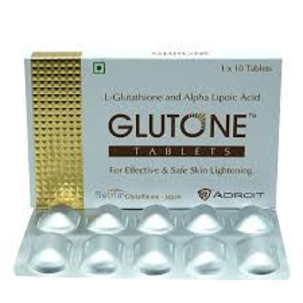 Glutone L Glutathione And Alpha Lipoic Acid Tablets