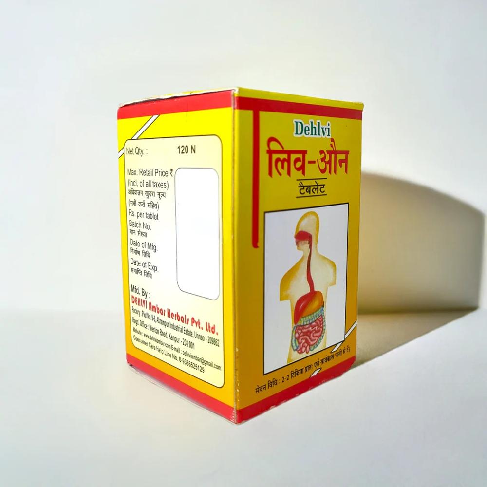 Dehlvi Liv-On 120 Tablet
