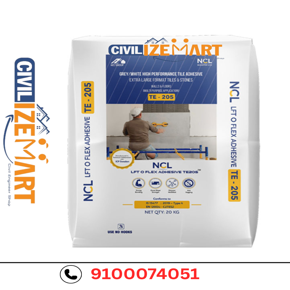 NCL LFT O FLEX ADHESIVE - TE 205 TILE ADHESIVE