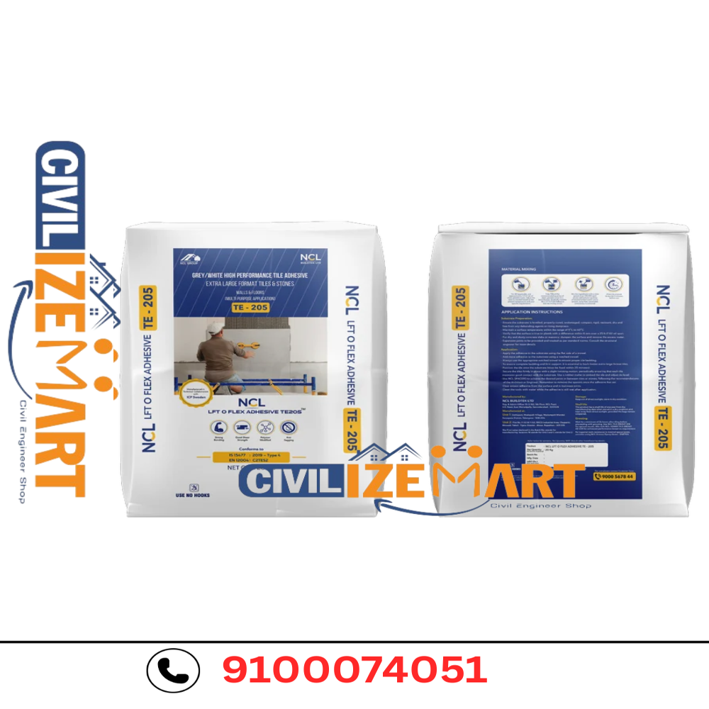 NCL LFT O FLEX ADHESIVE - TE 205 TILE ADHESIVE