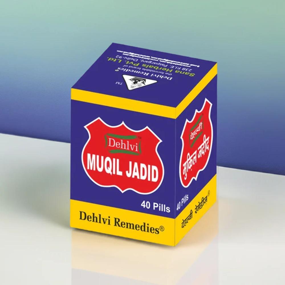 Dehlvi Muqil Jadid 40 Pills - Age Group: For Adults