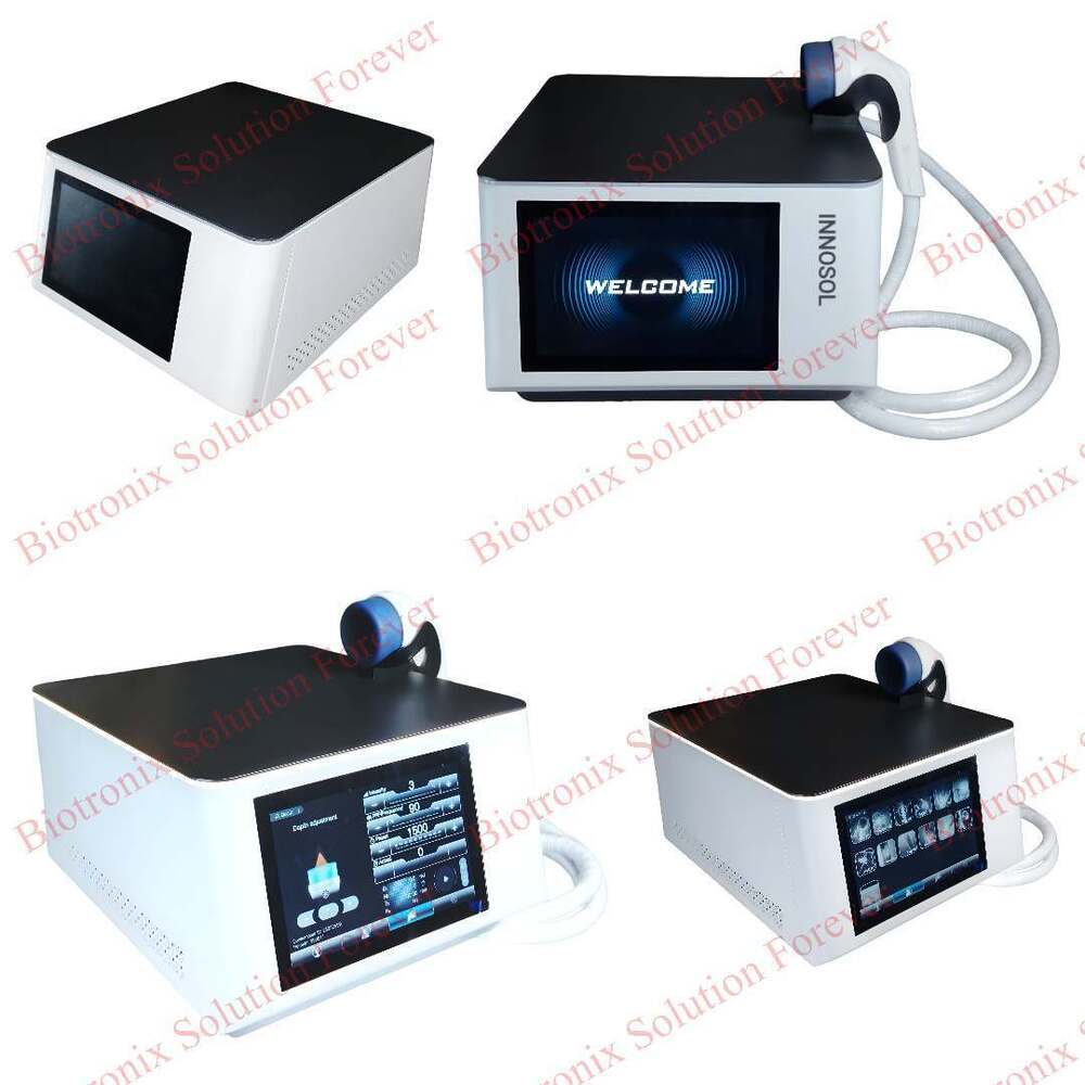 Focus Shockwave Physiotherapy Device for Collagen Synthesis and Tissue Repair