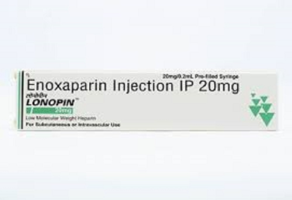 Lonopin 20 Mg Enoxaparin Injection