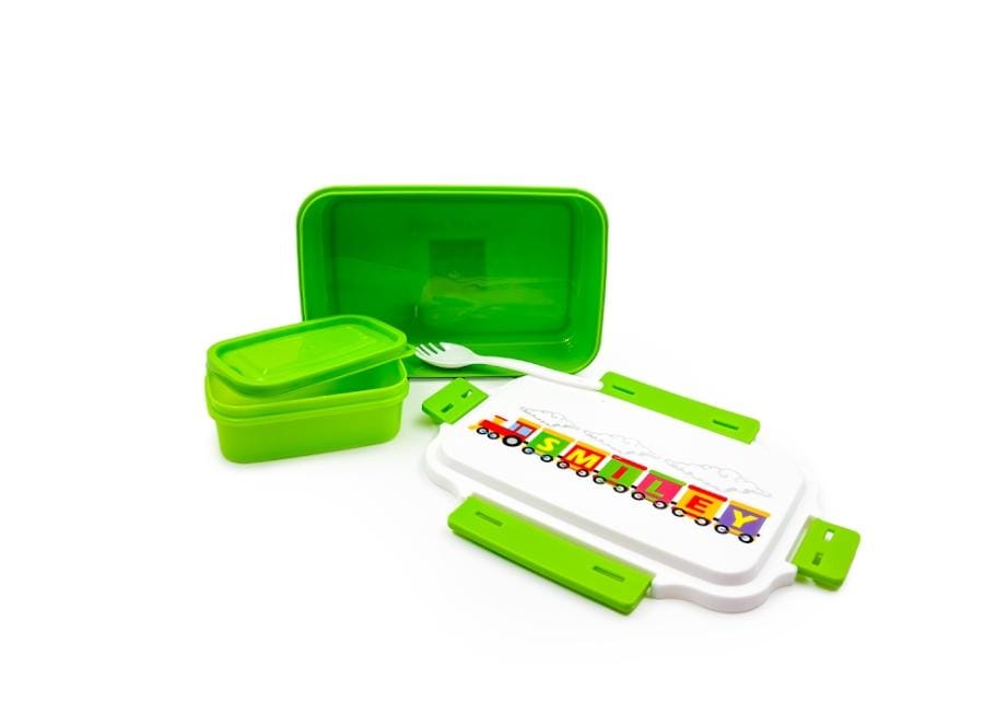 Feather Lunch Box - Color: Multicolor