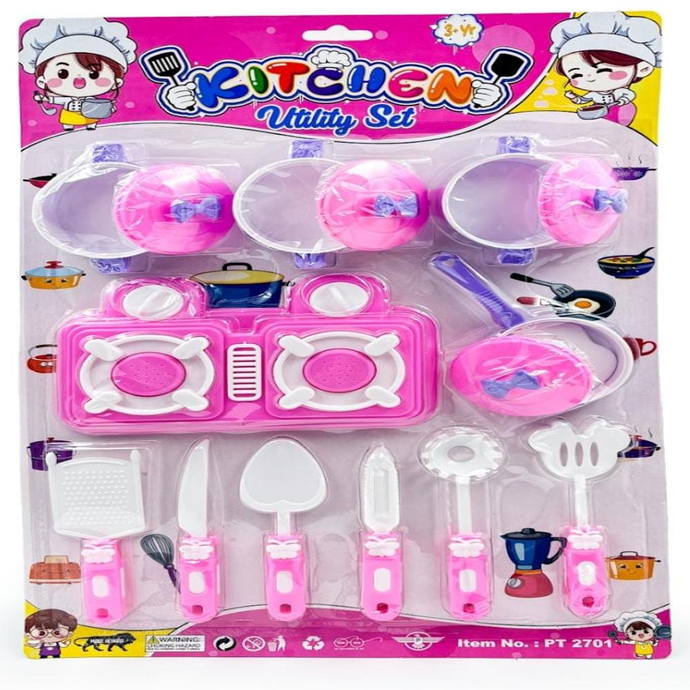 Chef Doll Kitchen Set - Age Group: 1-2 Yrs