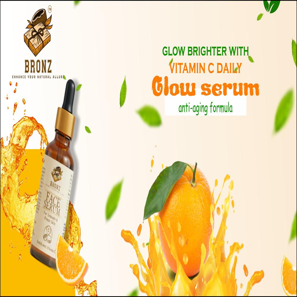 BRONZ Face Serum Enrich With Vitamin C 30ml.