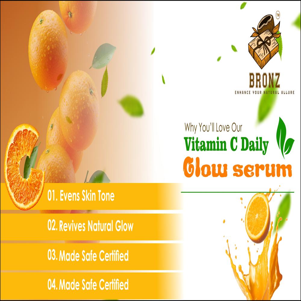 BRONZ Face Serum Enrich With Vitamin C 30ml.