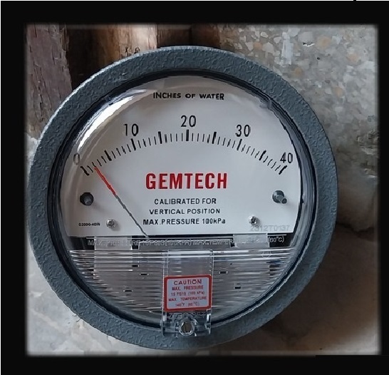 Differential Pressure Gauge - GEMTECH INDIA