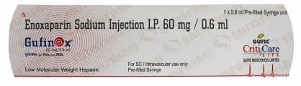 Gufinox 60 Mg Inection