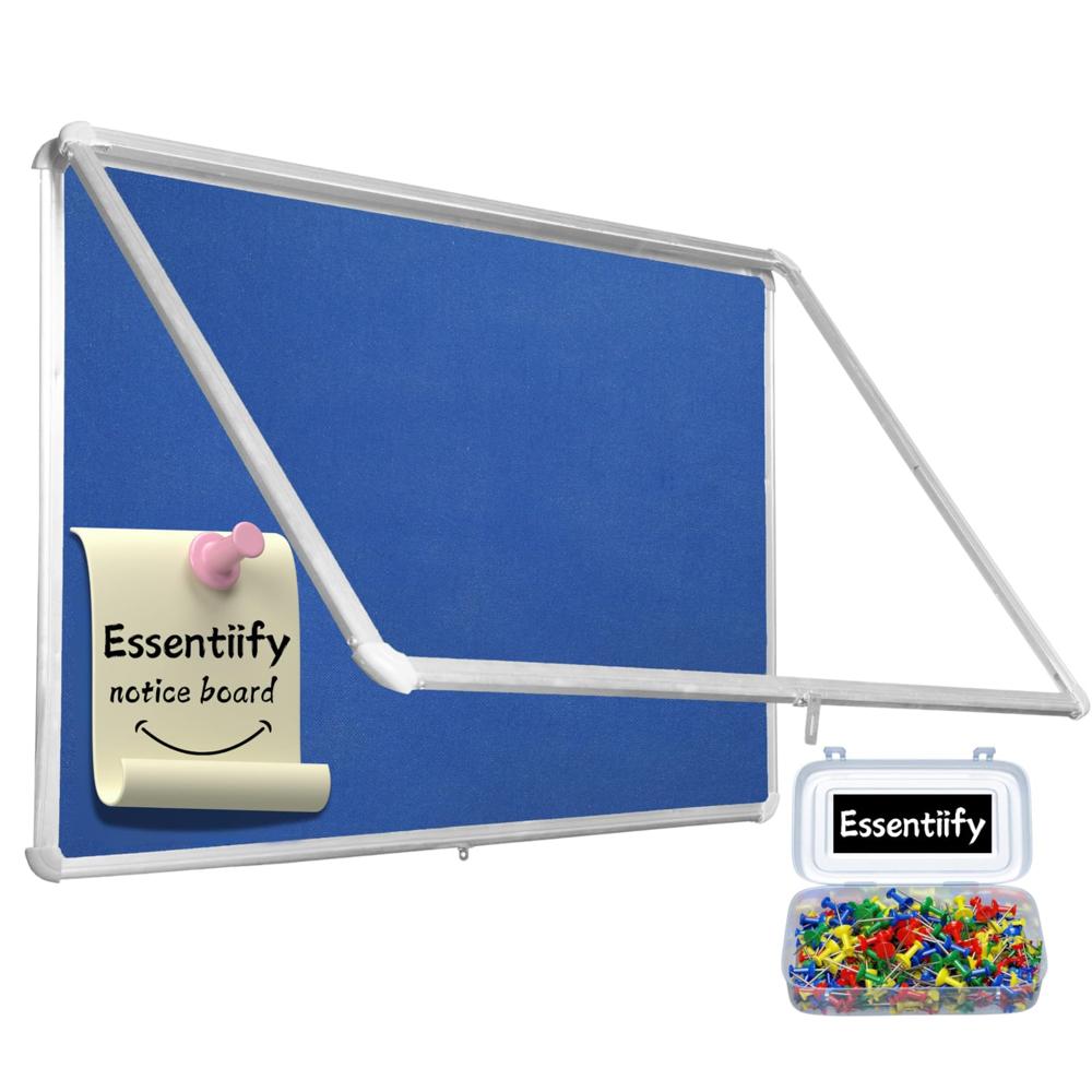 Pin Board With Acrylic Shutter