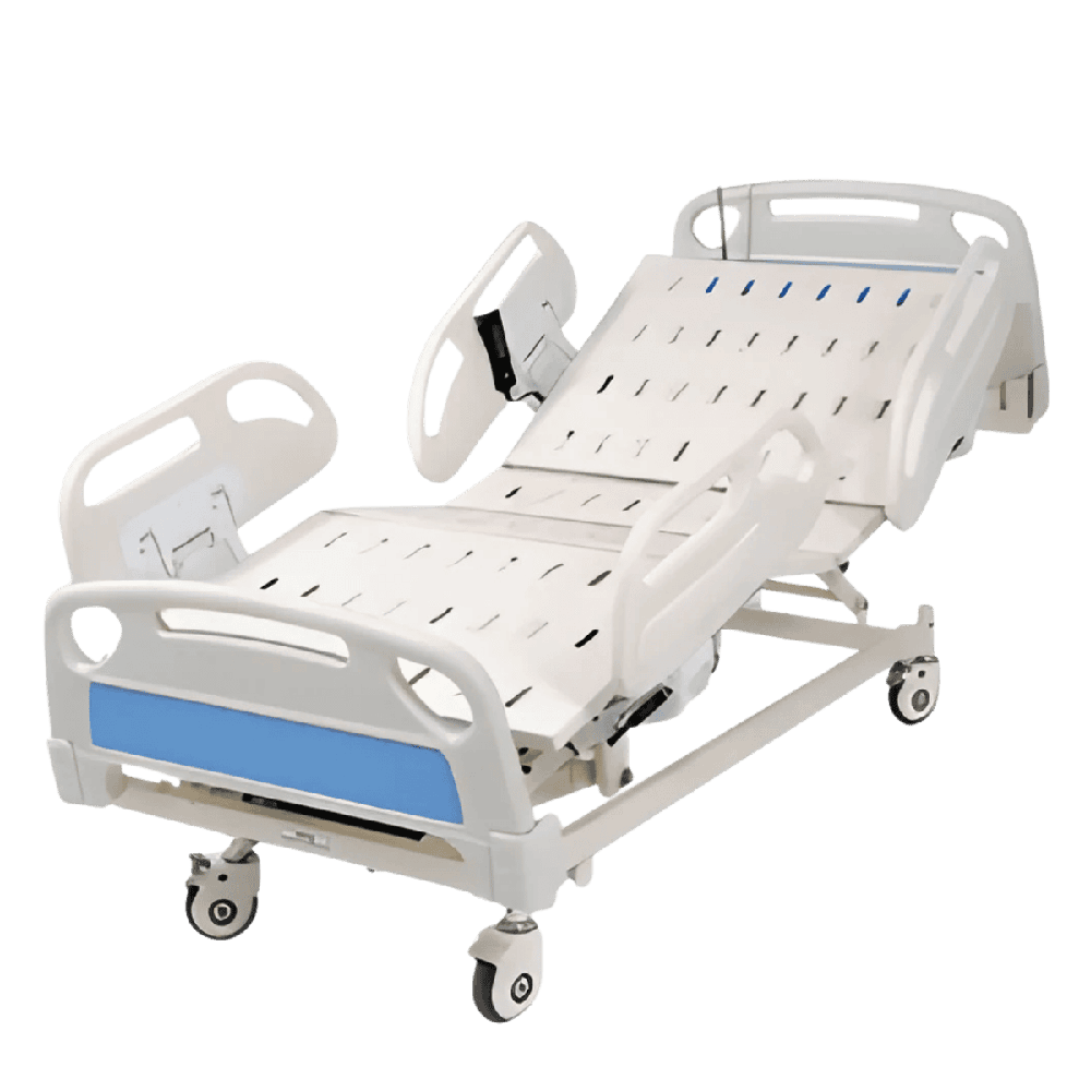 Icu 5 Function Motorized Bed - Color: White