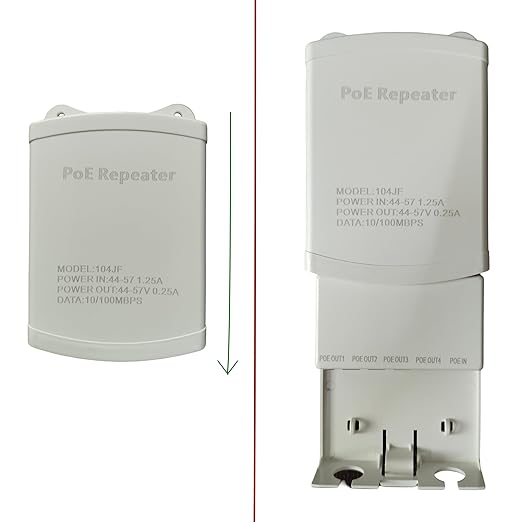 POE Extender Repeater 1 in 4 out Outdoor
