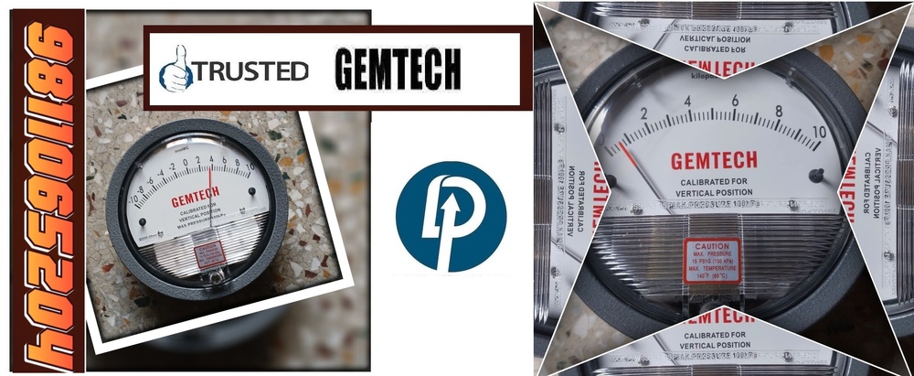 Desh ka number one Gemtech Differential Pressure Gauge Gurumajra,Tehsil Baddi, Baddi