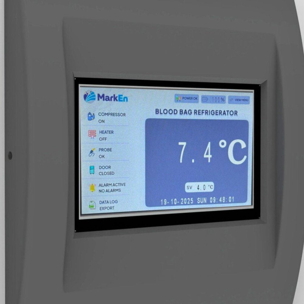 Blood Bank Refrigerator - Color Code: Light Grey