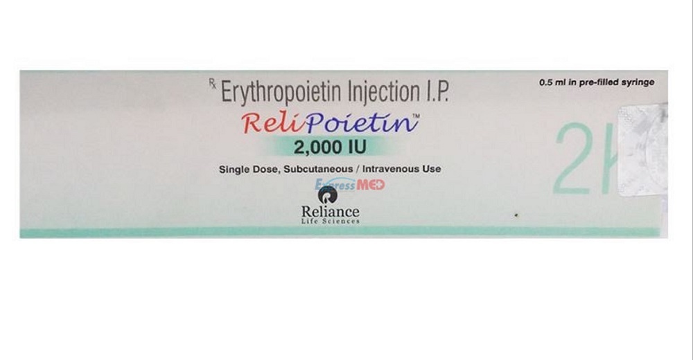 Relipoietin 2000 Iu Injection