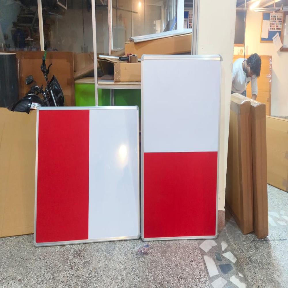 Sds19 High Quality Colorful Pin Board - Rectangle, All Sizes Available | Modern Notice & Pin Board With Searchable Keyboard For Enhanced Communication