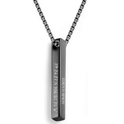 Vertical Bar Pendant - Color: Multicolor