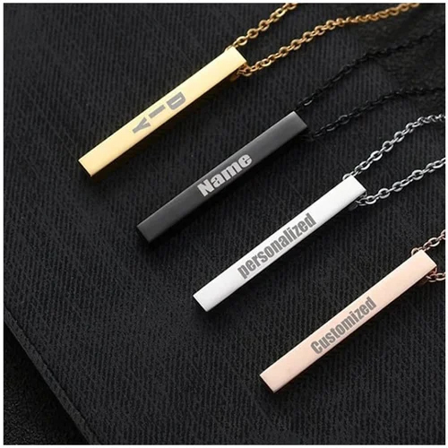 Vertical Bar Pendant - Color: Multicolor