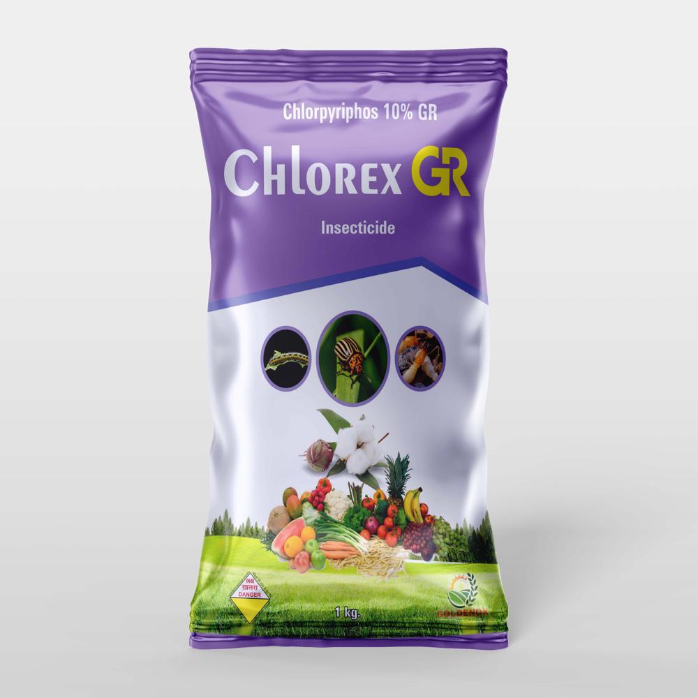 Chlorpyriphos 10% Gr - Application: Agriculture