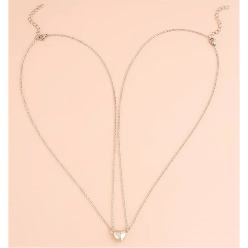 Magnetic Heart Locket Slim Chain