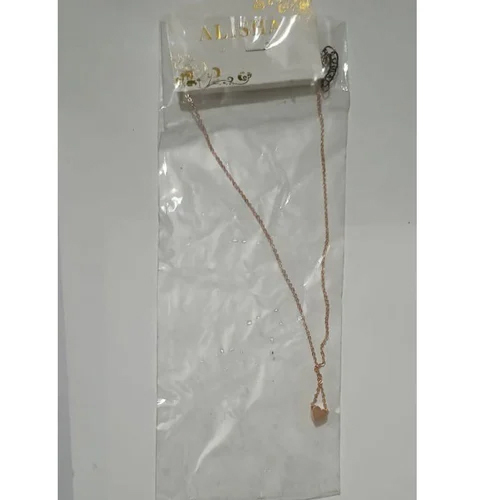 Golden Stainless Steel Heart Pendant