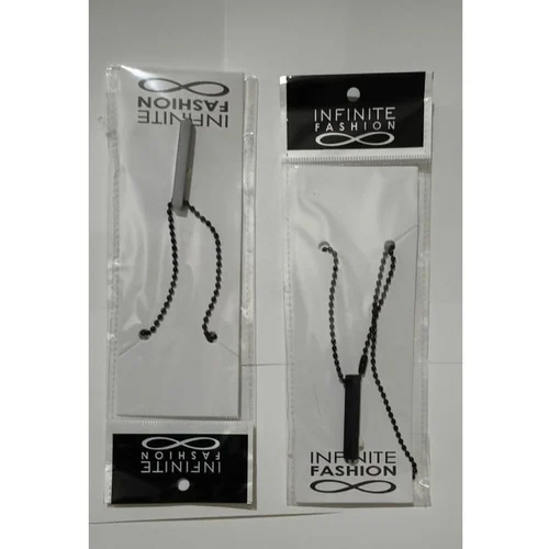 Black Stainless Steel Bar Pendant - Gender: Men