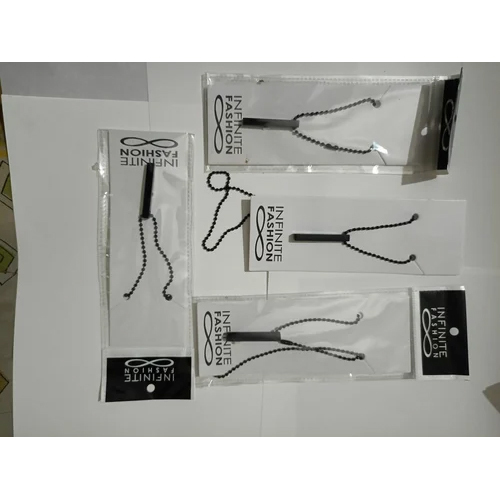 Black Stainless Steel Bar Pendant - Gender: Men