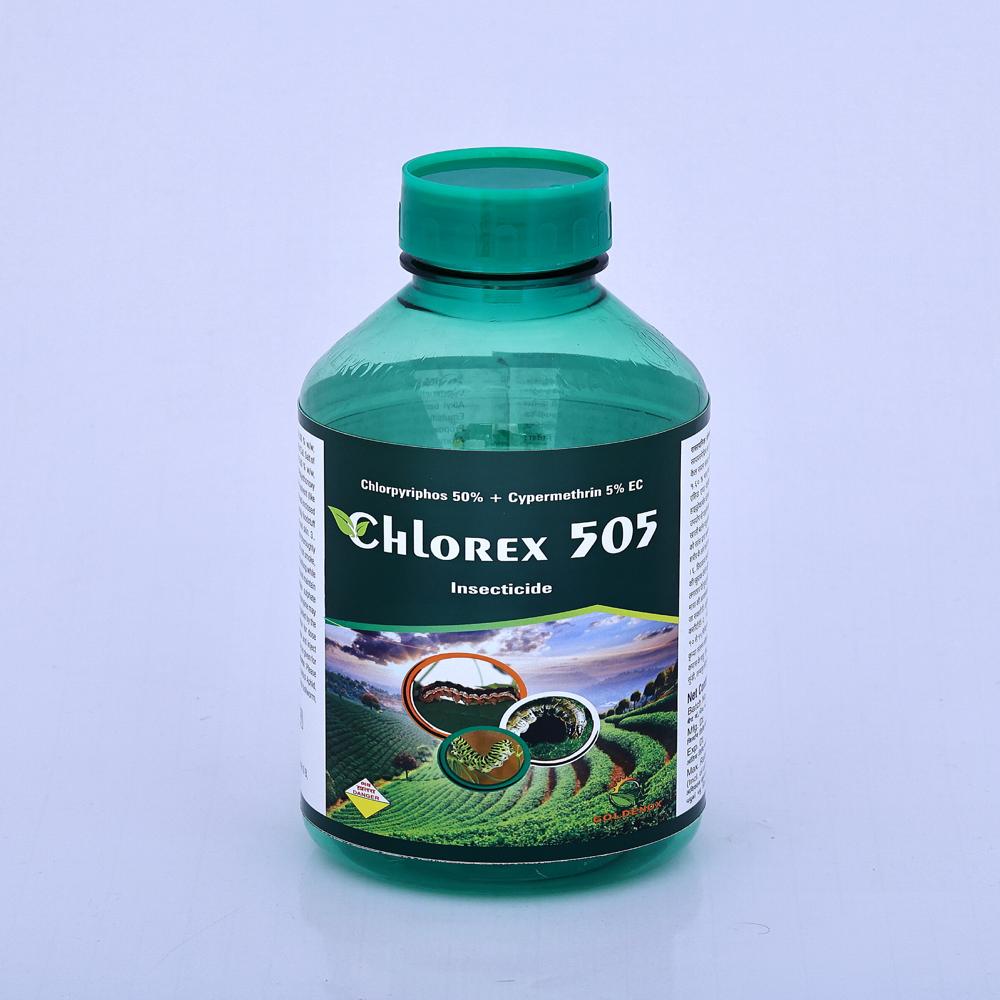 Chlorpyriphos 50% + Cypermethrin 5% EC