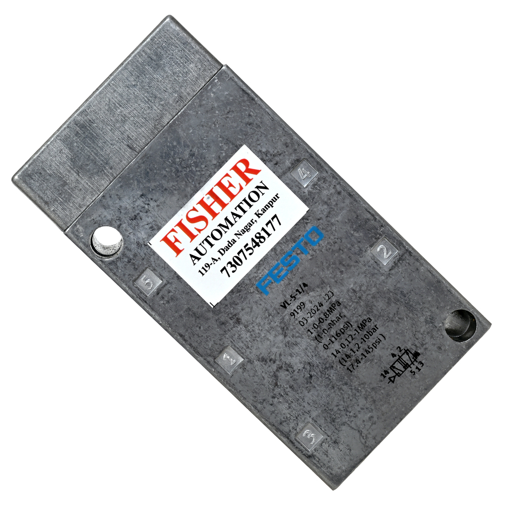 Festo Pilot Valve Vl-5-1-4 (9199) - Color: Grey