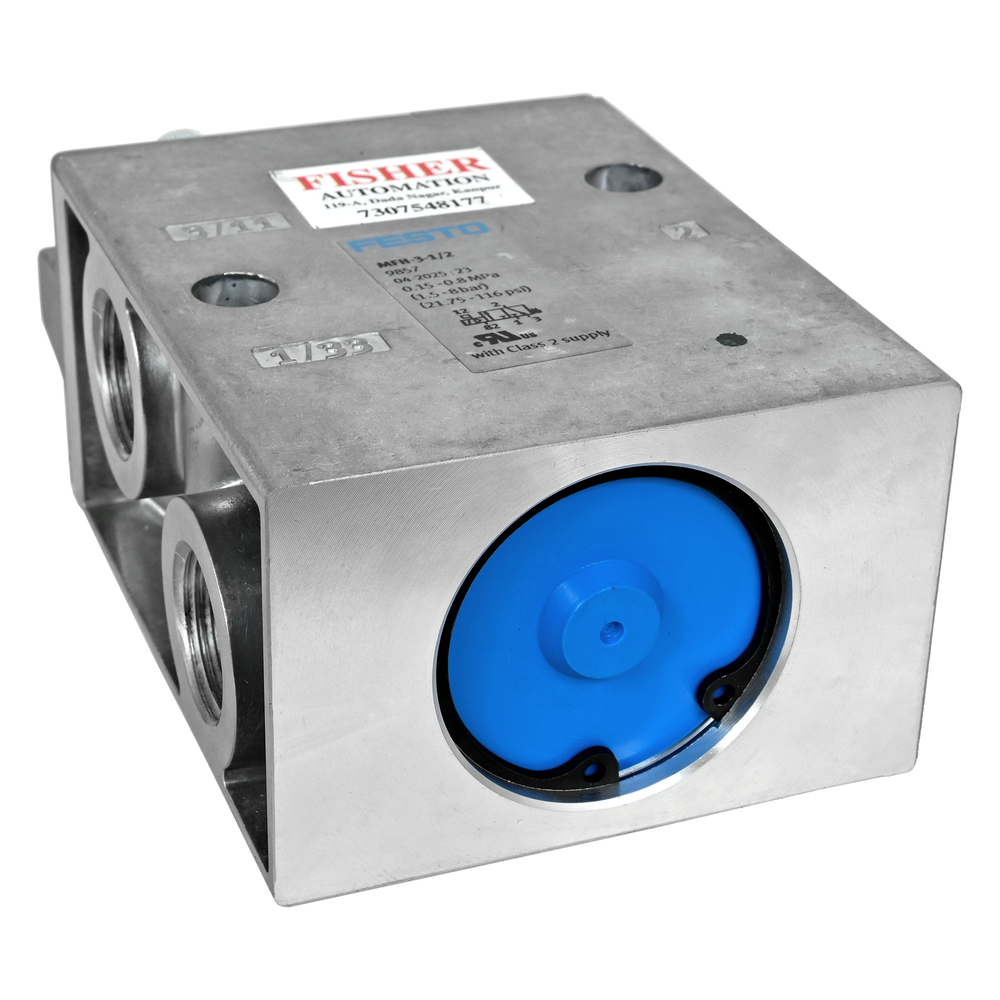 Festo Solenoid Valve Mfh-3-1-2 (9857) - Color: Grey