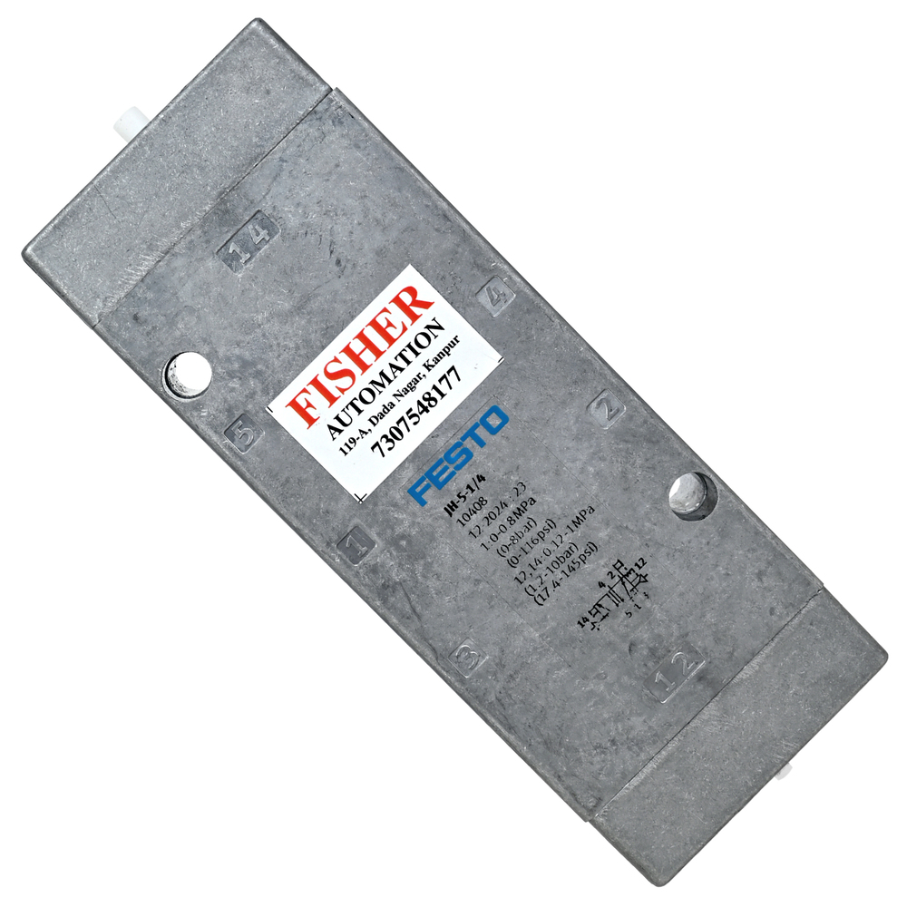 Festo Double Pilot Valve Jh-5-1-4 (10408) - Color: Grey