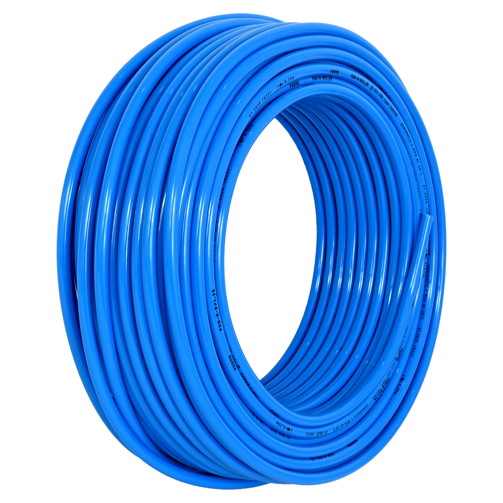 Festo Pun-h-8 X1.25-bl (197385) - 50 Mtrs Pneumatic Tubing - Color: Blue