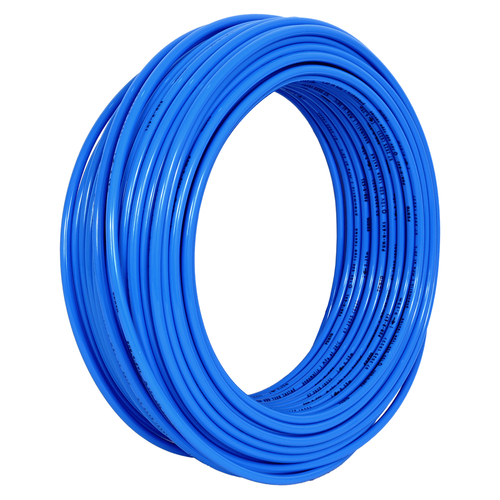 Festo Pun-h-6 X 1 -Bl (197384)-50 Mtrs Pneumatic Tubing - Color: Blue