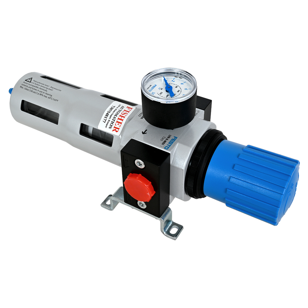 Festo Filter Regulator Lfr-1-2-D-Midi (159584) - Color: Grey