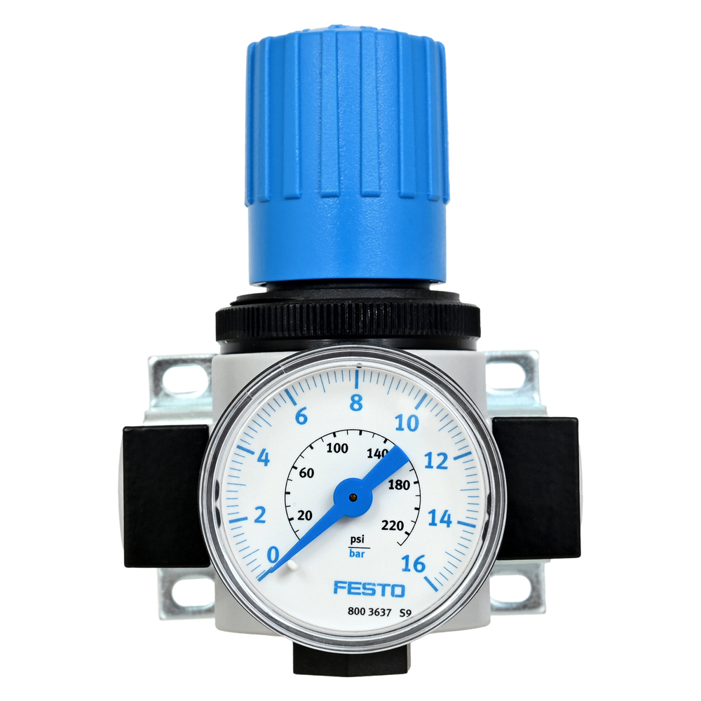 Festo Regulator Lr-1-4-D-Mini (159625) - Color: Black