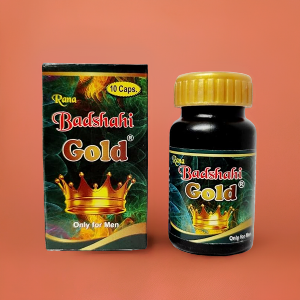 Badshahi Gold 10 Capsules - Age Group: For Adults