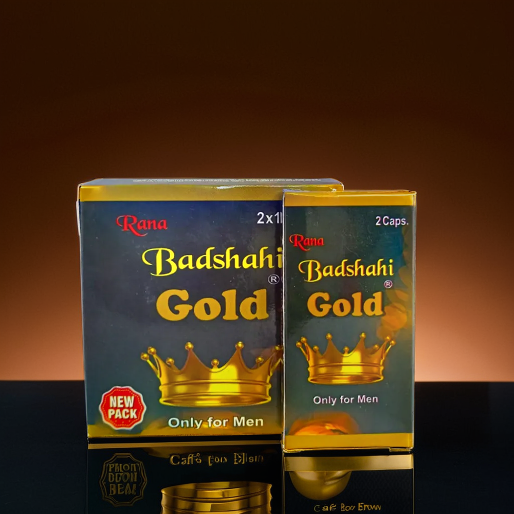 Badshahi Gold 2 Capsules - Age Group: For Adults