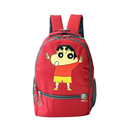 Polyester School Backpack - Color: Blue