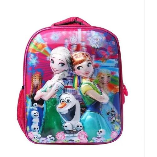 Polyester Printed Kids School Bag