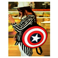 Captain America Polyester Kid School Bag