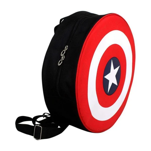Captain America Polyester Kid School Bag