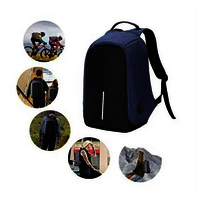 Polyester Plain Anti Theft Backpack