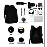 Polyester Anti Theft Laptop Backpack