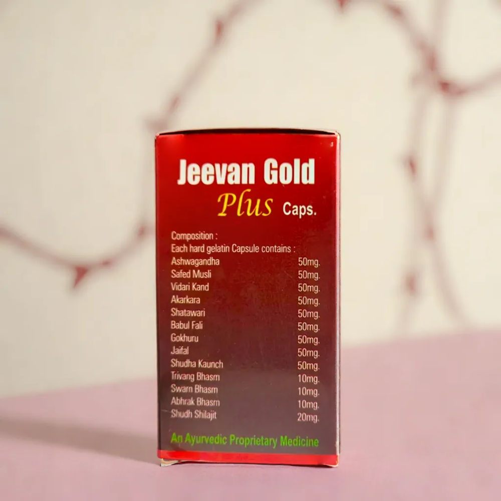 Jeevan Gold Plus 7 Capsules - Age Group: For Adults