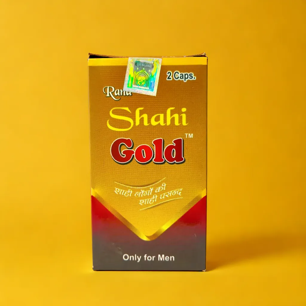 Rana Shahi Gold 2 Capsules - Age Group: For Adults